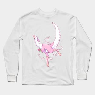 Dinosaur - Graceful Gallimimus - No Text Long Sleeve T-Shirt